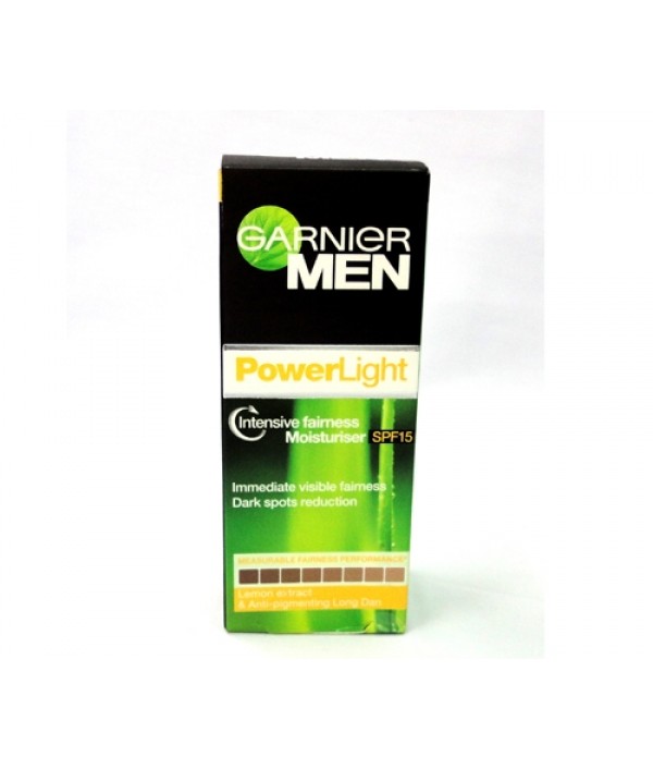  Garnier men powerlight moisturiser